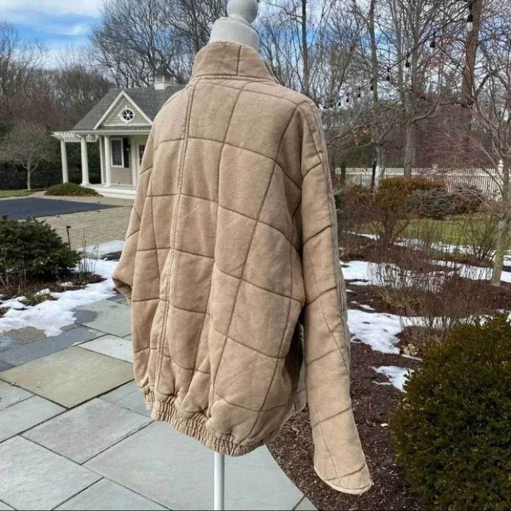 NWT Free People Dolman Jacket Rose Gold Zipper - Picture 12 of 13
